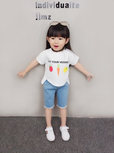 Λευκό παιδικό μπλουζάκι