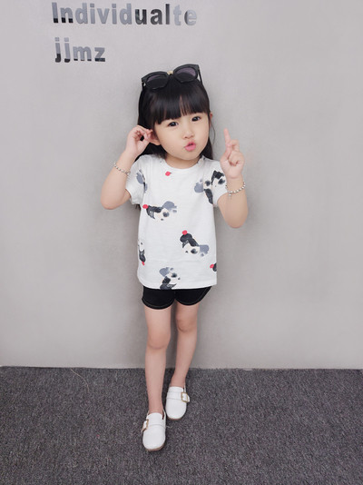 Μοντέρνα παιδική μπλούζα για κορίτσια σε τρία χρώματα