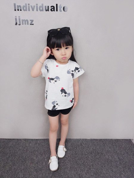 Μοντέρνα παιδική μπλούζα για κορίτσια σε τρία χρώματα