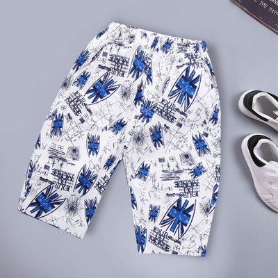 Nyári gyermek nadrág élénk színekben, mintával