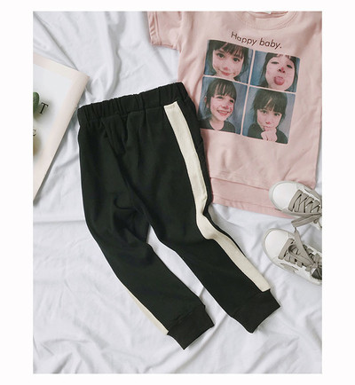 Pantaloni sport și casual pentru fete în trei culori