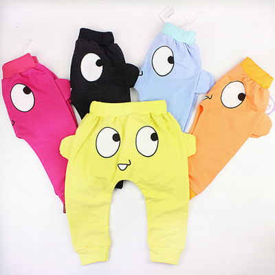 Pantaloni copii pentru baieti si fete in diferite culori cu animatie