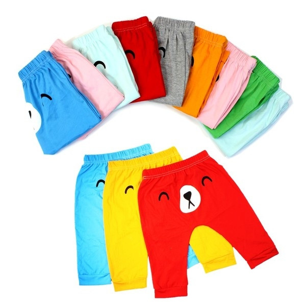 Gyermek nadrág fiúknak és lányoknak különböző színekben animációval