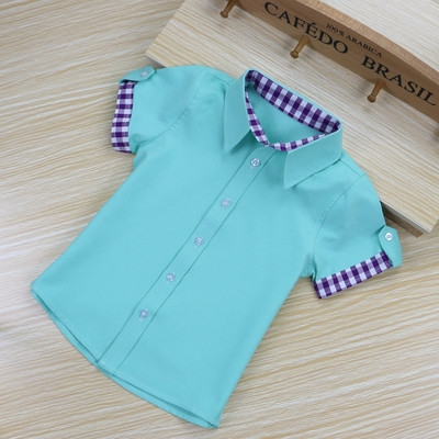 Stílusos gyermek rövid ujjú ing fiúknak különböző színekben