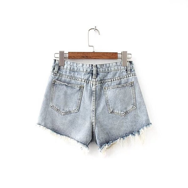 Pantaloni scurți noi din denim în trei culori