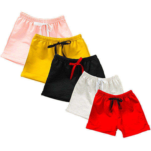 Παιδικά σορτς για αγόρια και κορίτσια με ελαστική μέση και γραβάτες