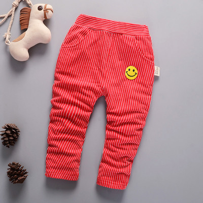 Pantaloni pentru copii cu talie elastica inalta si imprimeu potriviti pentru fete si baieti