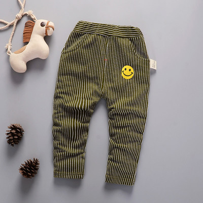 Pantaloni pentru copii cu talie elastica inalta si imprimeu potriviti pentru fete si baieti