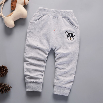 Pantaloni pentru copii cu talie elastica inalta si imprimeu potriviti pentru fete si baieti