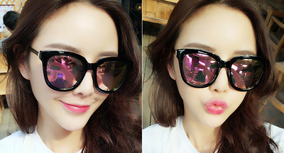 Модерни дамски слънчеви очила с и без огледални отблясъци в много и и различни цветове