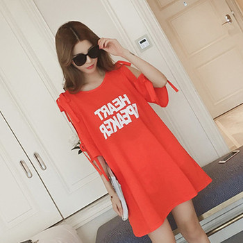 Rochie casual dama cu maneci 3/4 in stil liber - mai multe culori