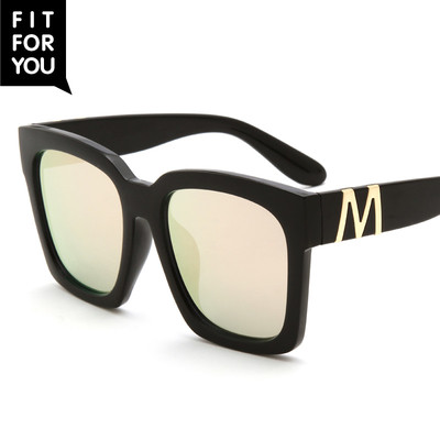 НОВИ!ХИТ дамски слънчеви очила с големи квадратни поляризирани стъкла в няколко цвята