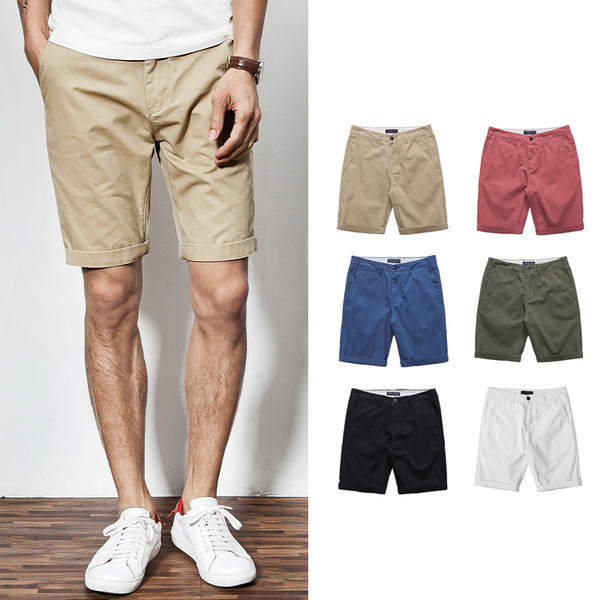 Пролетно-летни мъжки къси панталони в различни цветове