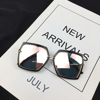 Нов модел дамски слънчеви очила,подходящи ежедневие с и без огледални отблясъци в няколко