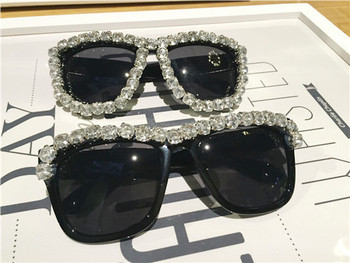 ΝΕΑ μοντέλα και διαφορετικά γυναικεία γυαλιά ηλίου με 3D διακοσμήσεις και πέτρες
