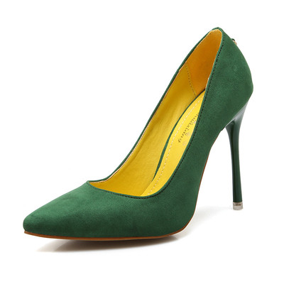 Κομψά γυναικεία παπούτσια με ψηλά τακούνια σε διάφορα φρέσκα χρώματα