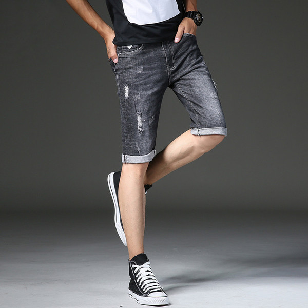 Дънков панталон за мъжете - четири модела