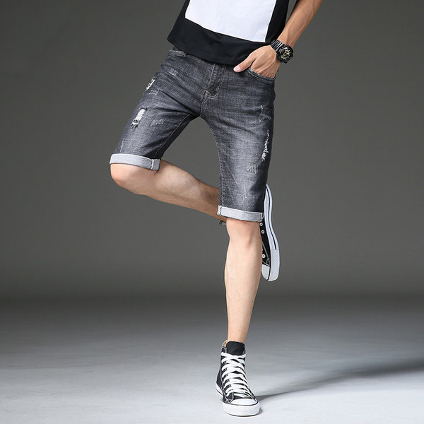 Дънков панталон за мъжете - четири модела