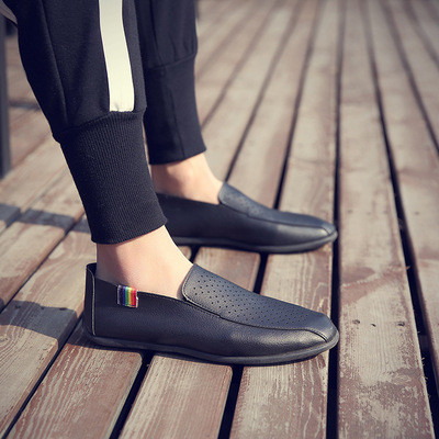 Мъжки летни обувки от еко кожа в няколко цвята