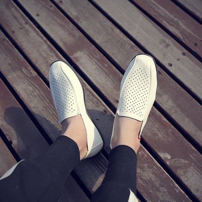 Мъжки летни обувки от еко кожа в няколко цвята