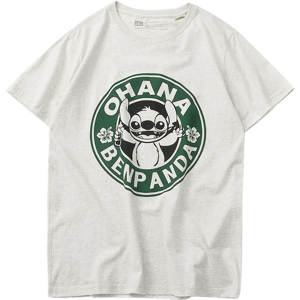 Ежедневна мъжка тениска с щампа анимация, подходяща за летния сезон