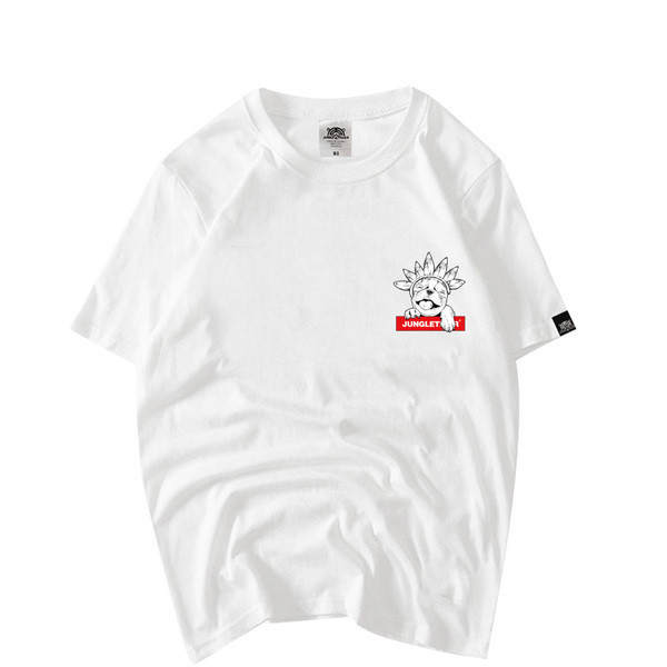 Ежедневна модерна мъжка тениска с анимация в различни цветове