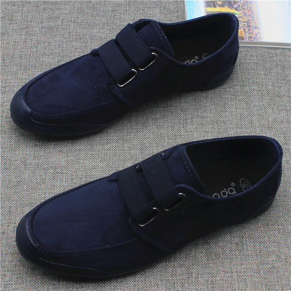 Елегантни мъжки мокасини с ластици и равна подметка в няколко цвята