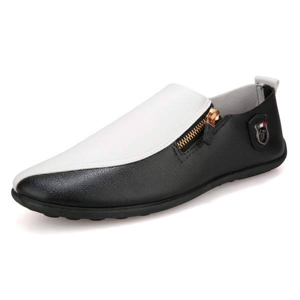 Αθλητικά-casual αντρικά  μοκασίνια με επίπεδη σόλα, δύο μοντέλα σε διάφορα χρώματα