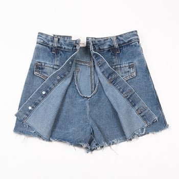 Hit μοντέλο γυναικείο short jeans σε δύο χρώματα