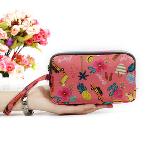 Νέο μοντέλο γυναικείο πορτοφόλι με φερμουάρ σε διαφορετική εκτύπωση