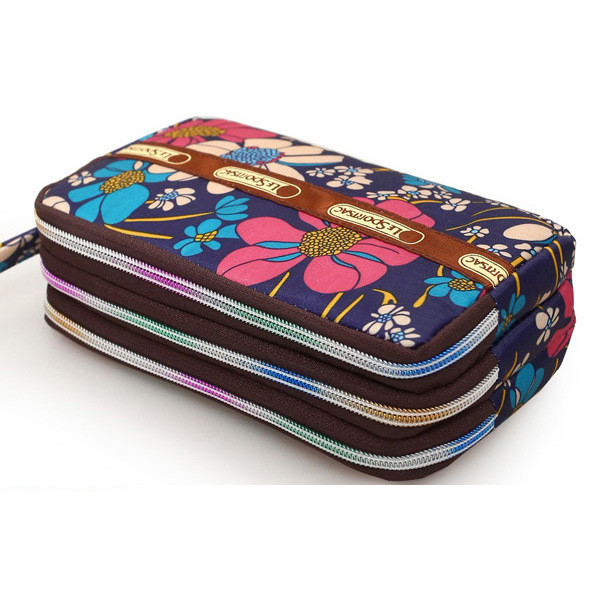 Νέο μοντέλο γυναικείο πορτοφόλι με φερμουάρ σε διαφορετική εκτύπωση