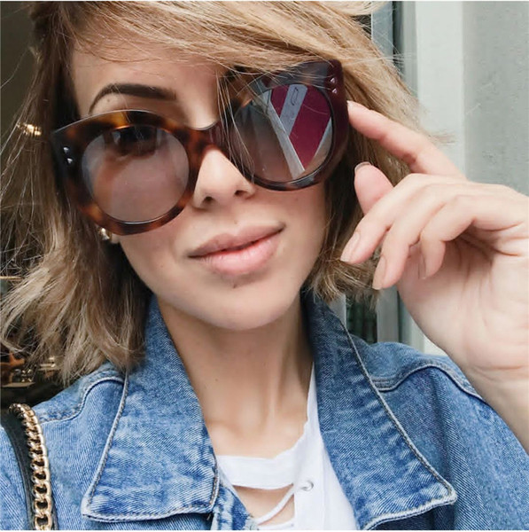 Ochelari moderni de ochi de pisică pentru femei în diferite culori