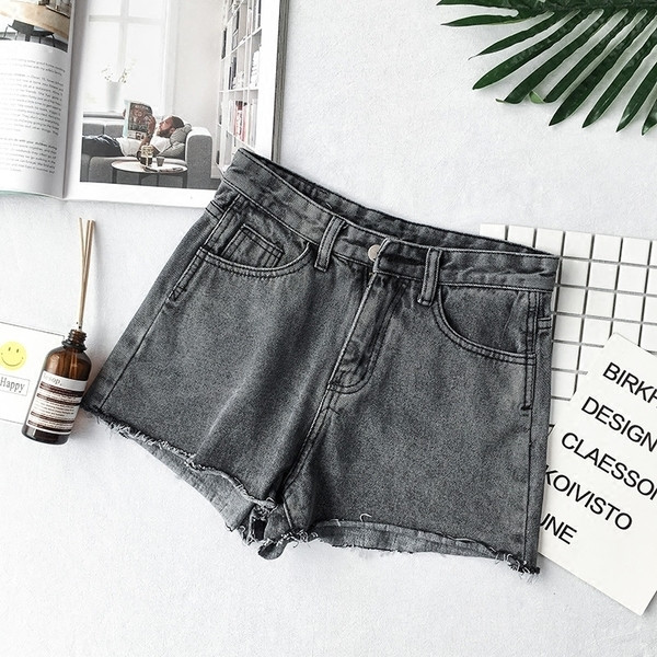 Blugi de dama moderni in doua culori - albastru si gri, model larg