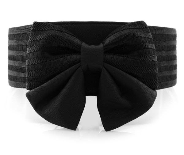 Γυναικεία ζώνη από ύφασμα με κορδέλα