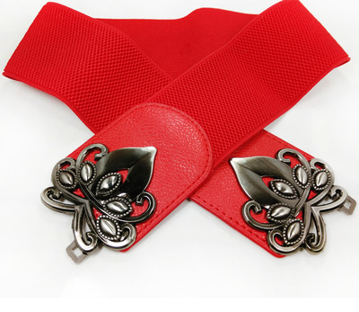Stílusos női rugalmas öv gyönyörű csattal
