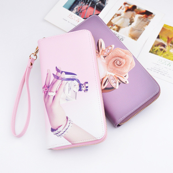 Portofel de dama model nou cu imprimeu