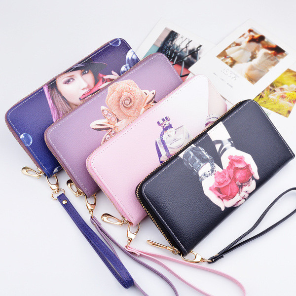 Portofel de dama model nou cu imprimeu