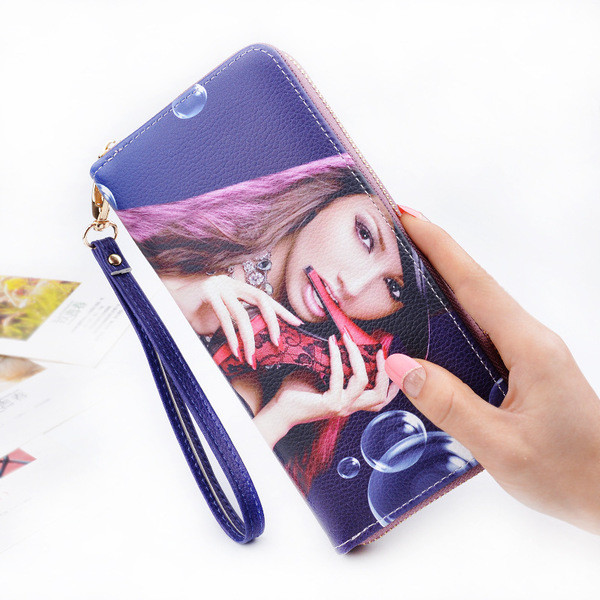 Portofel de dama model nou cu imprimeu