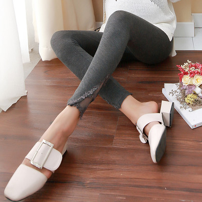 Γυναικείο κολάν  σε διάφορα χρώματα με δαντέλα σε φυτικά μοτίβα