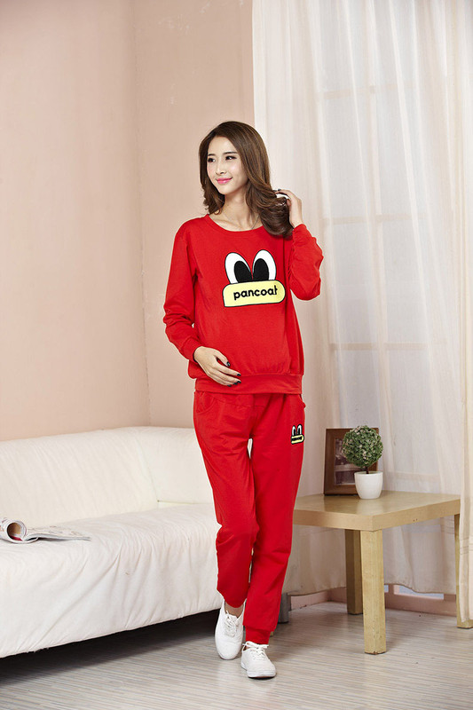 Γυναικεία σύνολα - μπλούζα με μακριά μανίκια και μακρύ παντελόνι 