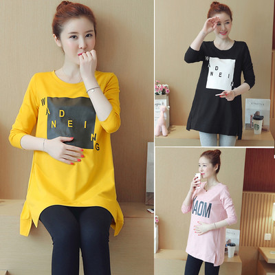 Γυναικεία μπλούζα με μακριά μανίκια σε διάφορα χρώματα και με εκτύπωση