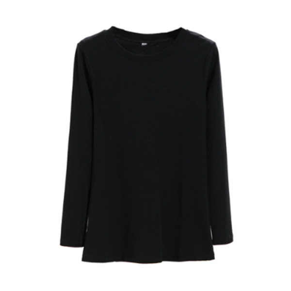 Γυναικεία μπλούζα με μακριά μανίκια και λαιμόκοψη σε διάφορα χρώματα