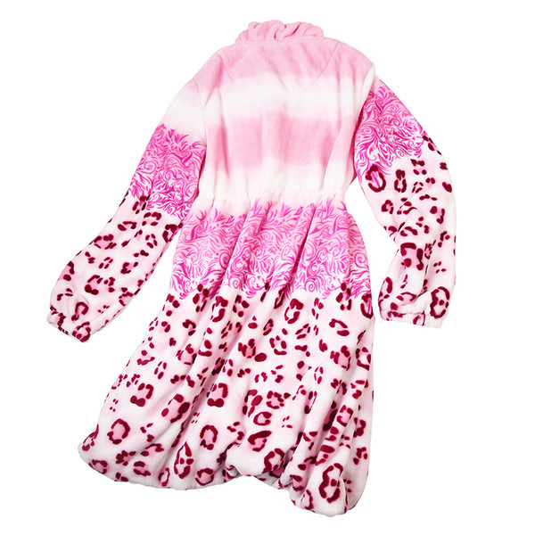 Halat de baie de dama calduros cu culori irizate