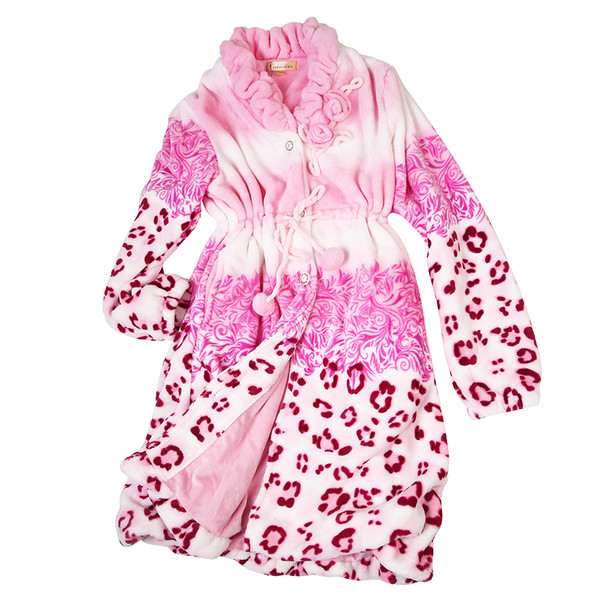 Halat de baie de dama calduros cu culori irizate