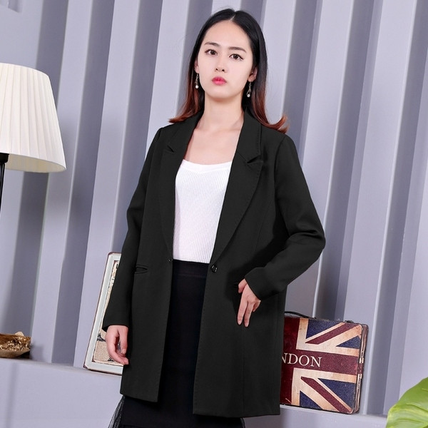 Geaca casual dama cu maneca lunga cu buzunare in doua culori