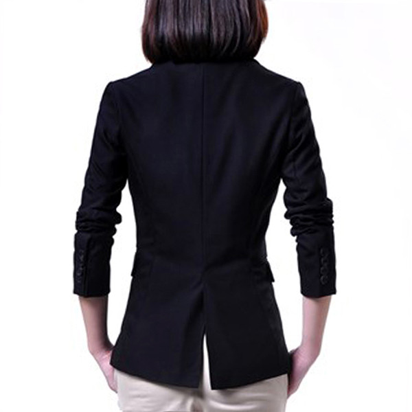 Jachetă casual de damă în negru