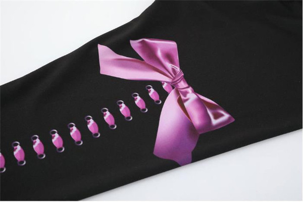 Jambiere de damă sexy cu element de panglică, potrivite pentru utilizarea de zi cu zi