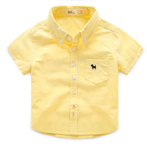 Нежни детски ризи за момчета,няколко модела в различни свежи цветове