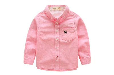 Нежни детски ризи за момчета,няколко модела в различни свежи цветове