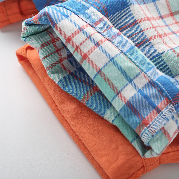 Παιδικά σορτς καλοκαιρινά για αγόρια με κορδόνια και τσέπες - διάφορα χρώματα